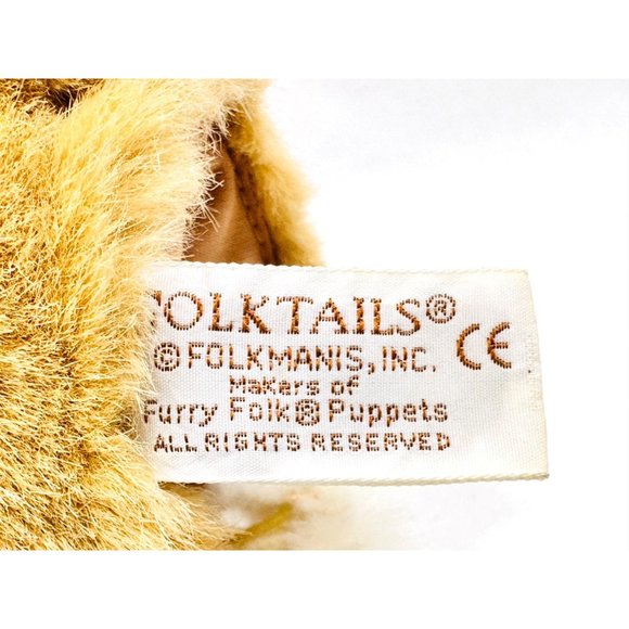 Folktails Hamster Plush HAND PUPPET by Folkmanis - Picture 6 of 7